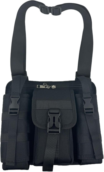  Petite Pochette à Outils,petit Sac à Outils - Seau Organisateur D'outils Multifonctionnel - Sac De Poitrine Porte-outils, Rangement Et Organisation De Voiture Pour L'extérieur Et L'intérieur