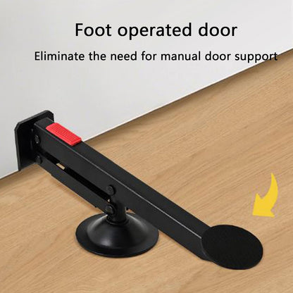  Lève-porte Portable à Pied Pour Travaux De Travail Du Bois Mains Libres Et Applications De Levage Polyvalentes Aide Au Levage De Porte En Bois