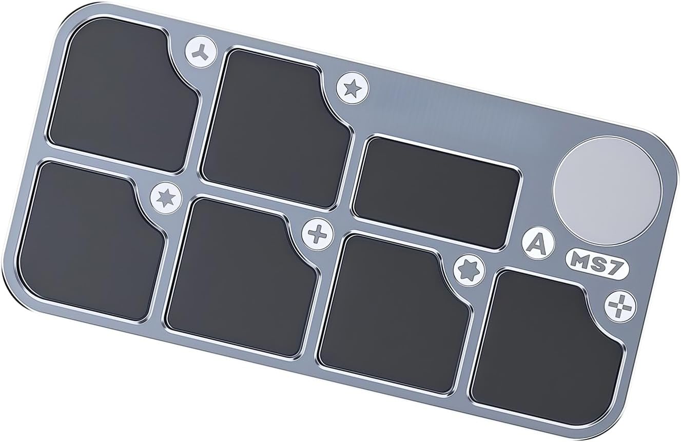  Grand Plateau De Support De Vis Pour Téléphone Et Ordinateur Avec Station De Construction En Alliage D'aluminium