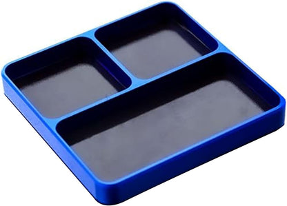  Plateau D'outils Magnétique En Alliage Alliage Aluminium Pour La Réparation Des Pièces Automobiles Et Une Organisation Matérielle Conception Portable Compacte Avec Une Boîte À Outils De