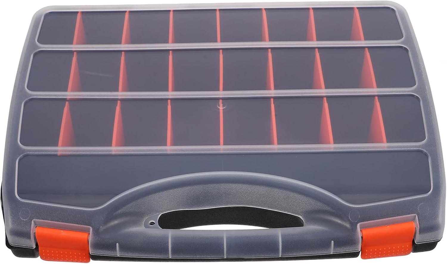  Jojofuny Boîte De Rangement Avec Poignée Et Séparateurs Amovibles Pour Vis Écrous Et Boulons Organisateur De Petite Quincaillerie