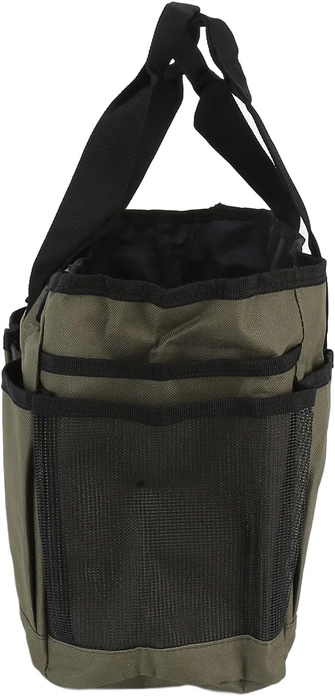  Cocoarm Sac Fourre-Tout D'extérieur En Tissu Oxford, Organisateur D'outils De Jardin 46 X 25 Cm Avec 11 Poches, Doublure Imperméable, Sac De Rangement à Main Pour Fournitures 'Outils De Jardinage