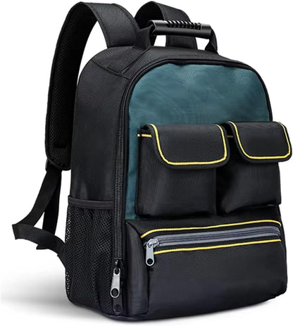  Sac à Dos D'électricien Professionnel Avec Oxford Résistant à L'eau Et Bretelles Confortables Pour Un Transport Facile D'outils Sac à Dos De Rangement