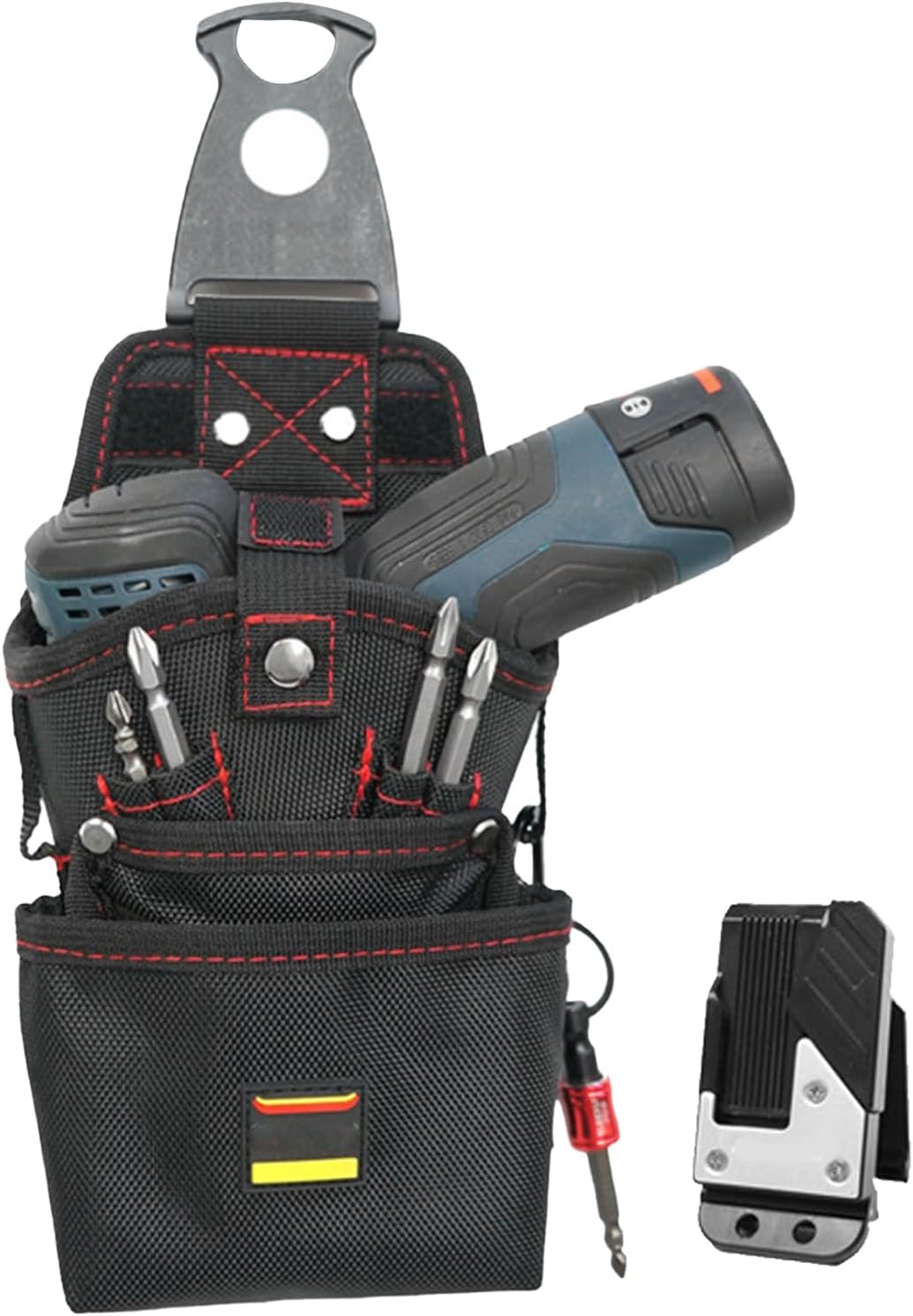  Sac à Outils De Ceinture | Sac Porte-Outils Ceinture Aimanté | Organisateur Résistant Aux Rayures Pour Électricien Sur Chantier BTP Et Atelier