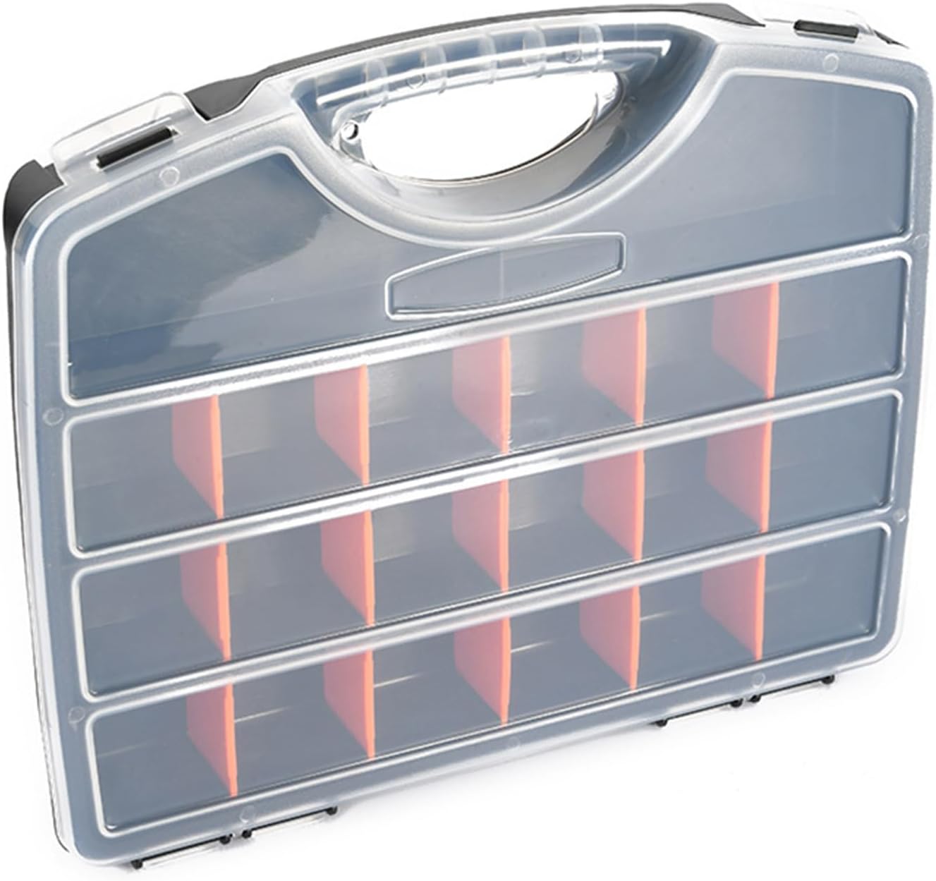  Boîte De Rangement à Vis épaisse Avec Couvercles, Compartiments, Boîte à Outils, Compartiment, Conteneurs De Tri De Vis, Boîte De Rangement Pour Boulons