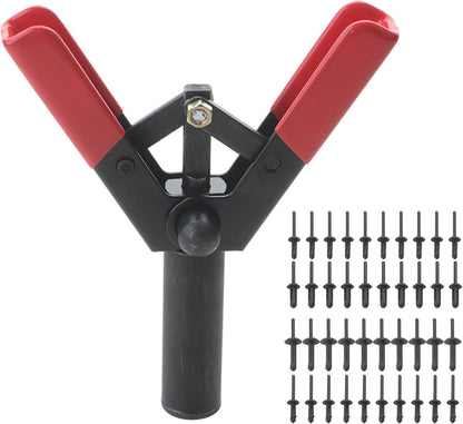 Ensemble D'outils De Rivetage Manuel De Fixation - Plusieurs Tailles Pour Assemblage Automobile Et Meubles