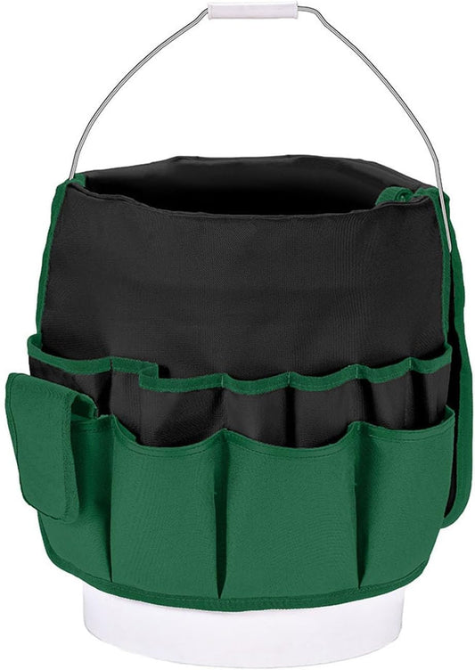  Accessoire De Jardinage Idéal Pour L ' Organisation Des Outils Tissu 600D Résistant à L ' Eau Et Plusieurs Poches De Rangement Étui à Outils De Jardin
