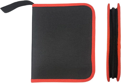  Organisateur De Clés Sac Avec Fermeture De Rangement Pour Forets Sac à Outils Porte-outils En Tissu Trousse De Transport De Petits Outils Sac Avec Fermeture éclair Tissu Oxford