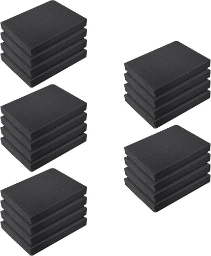  Lot De 4 Inserts En Mousse Pour Boîte à Outils Absorbant Les Chocs - Insert De Coupe Pour Mallette De Vol Rigide, Organiseurs à Outils, Boîte à Outils
