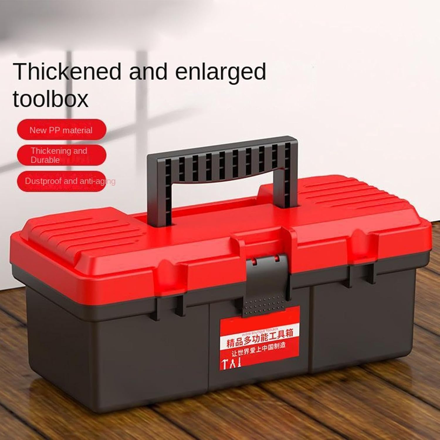 GENERIC Boîte à Outils à Main – Organiseur Avec Poignée Robuste Pour Réparations Ménagères, Pour Maison, Bureau, Atelier, Garage, Voyage, Voyage