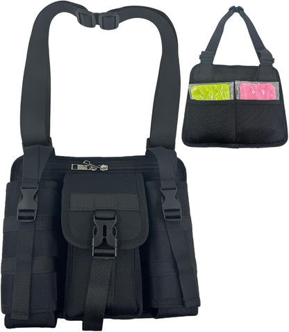  Petite Pochette à Outils,petit Sac à Outils - Seau Organisateur D'outils Multifonctionnel - Sac De Poitrine Porte-outils, Rangement Et Organisation De Voiture Pour L'extérieur Et L'intérieur