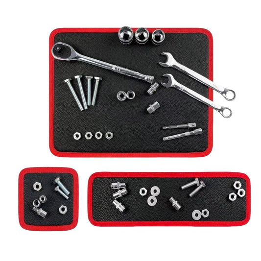 Tapis à Outils Magnétique,Tapis Antidérapant Flexible Pour Pièces Métalliques | Magnétique Non-Glissant Pour Mécaniciens,pour Mécanique, Boulons, Clés, Garage Et Atelier