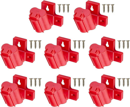  Porte-outil 4 / 8pcs Avec Conceptions Inclinées Rack D'outils Batterie Électrique Pour Une Installation Une Économie D'espace Facile