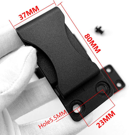  K Gaine Clip De Taille Accessoires Pour Fourreau De Transport De La Taille Avec Vis Pour Porte-outil
