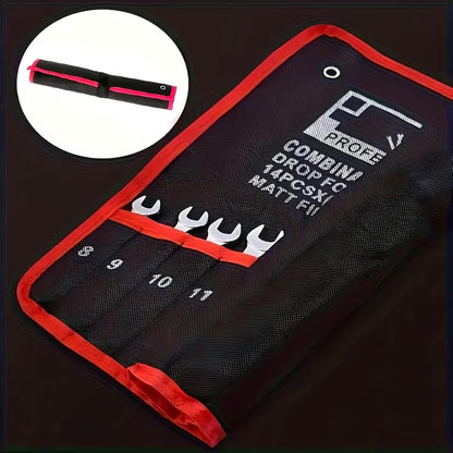  Porte-clé Portable Avec 14 Poches Pour Outils à Main, Organisation, Garage, Camping, Planificateur D'outils