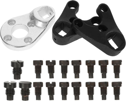  Healeved Jeu De Clés à Ergots Pour Vérin Hydraulique, Outil Léger En Fer Maniabilité Facile, Pour Démontage Du Trim Hors-bord Sur Motos