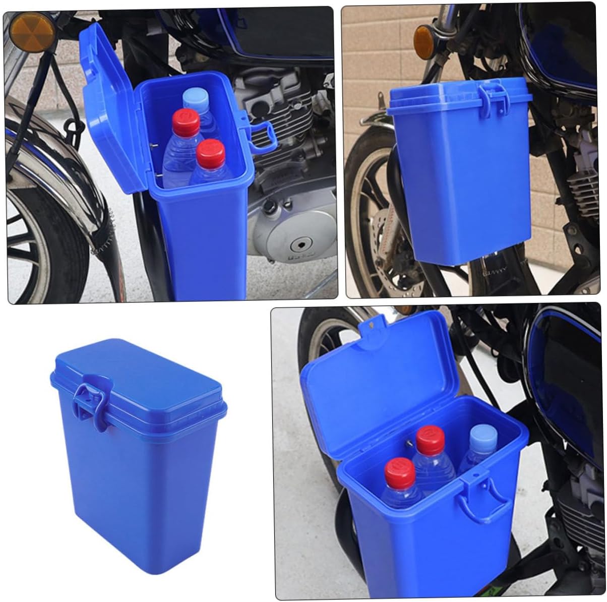  OUNONA À Outils Pour Guidon De Boîte De Rangement Organisateur De Boîte À Outils Pour Installation Facile Accessoire De Pare-Chocs Porte-Outils Robuste