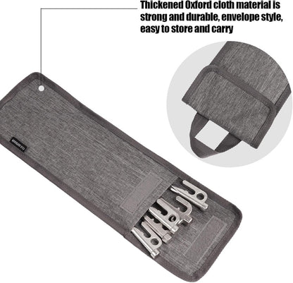 GENERIC Sac à Piquets De Tente | Organiseur De Piquets De Tente – Sac De Rangement Pour L'extérieur, La Randonnée, La Chasse, Et Autres, Rangement D'outils Pour Le Camping, Accessoires De Camping