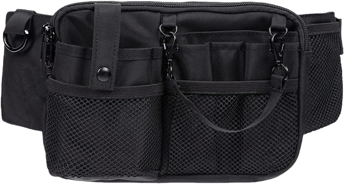  Sac De Ceinture Utilitaire Avec Rangement D'outils Pour Infirmières Et Infirmières, Noir