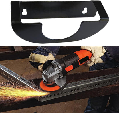  Organisateur D'Outils Électroportatifs | Support Mural Métallique Pour Outils - Rangement Garage Robuste Gain De Place Multifonction Pour Meuleuse D'Angle, Polisseuse Et Ponceuse