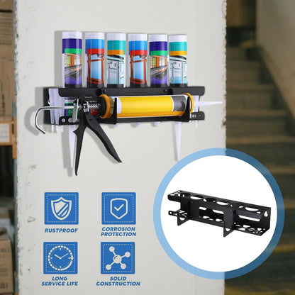  Rangement Pour Embouts De Colle - Support Organisateur Murale Pour Applicateurs De Colle | Rangement Pour Outils De Professionnels En Rénovation Et Maintenance