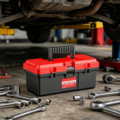  Boîte À Outils À Main - Organisateur Portable Renforcé Mini Avec Poignée Pour Loisirs Créatifs | Coffre à Outils Pour Réparations Domestiques,pour Véhicule Voiture Bureau Atelier Garage Voyage