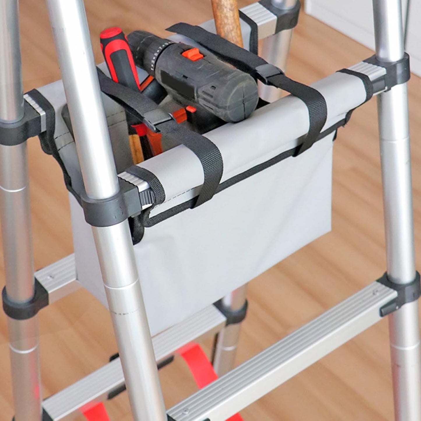  Organiseur à Outils Professionnel En Tissu Résistant à La Déchirure, Sac De Rangement Ergonomique à Accès Rapide, Accessoires D'atelier Portables