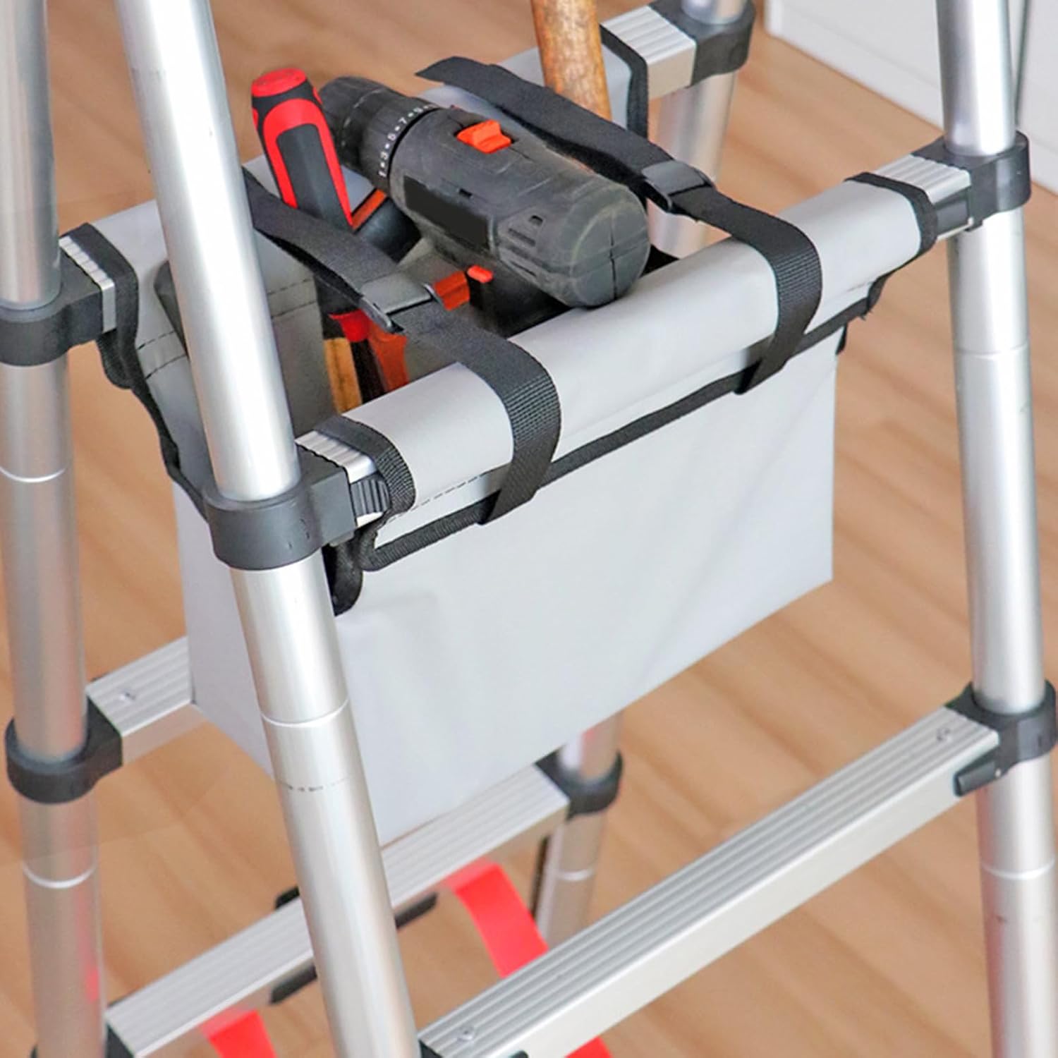  Organiseur à Outils Professionnel En Tissu Résistant à La Déchirure, Sac De Rangement Ergonomique à Accès Rapide, Accessoires D'atelier Portables