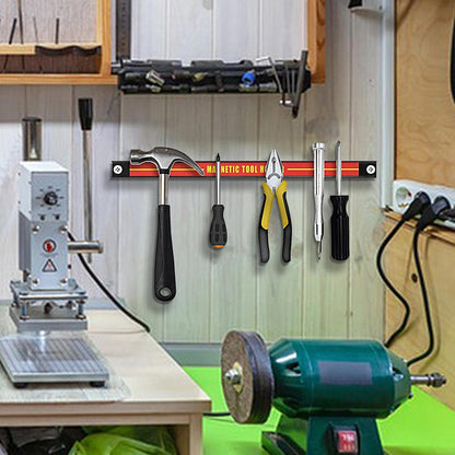  Organisateur D'outils Magnétique, Bande Porte-outils Magnétique - Support De Stockage D'outils De Grande Capacité,Organisateur Peu Encombrant Pour Atelier, Atelier De Réparation Automobile, M