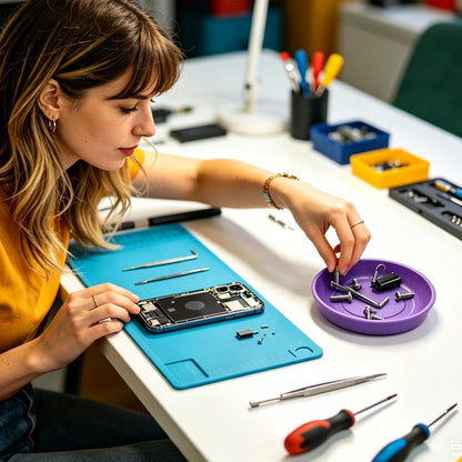  Plateau à Outils Magnétique | Organisateur En Acier Inoxydable,Organisateur D'outils | Pour Atelier De Garage De Réparation De Voiture De Stockage