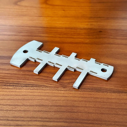  Jauge De Hauteur à Double échelle Pour Le Travail Du Bois Pour Une Table De Toupie Précise Et Un étalonnage D'outil, étalonnage De La Scie à Table Et Ajustements D'atelier