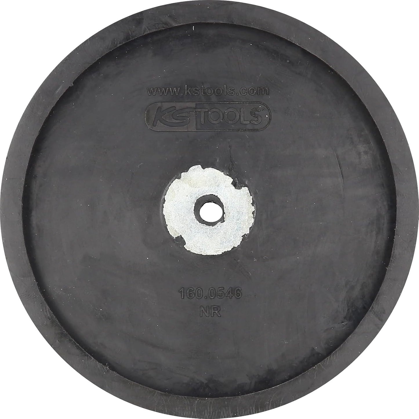  KS TOOLS 160.0546 Plateau En Caoutchouc 38 Pour Ponts élévateurs Herrmann, Ø 130 Mm (Lot De 2)