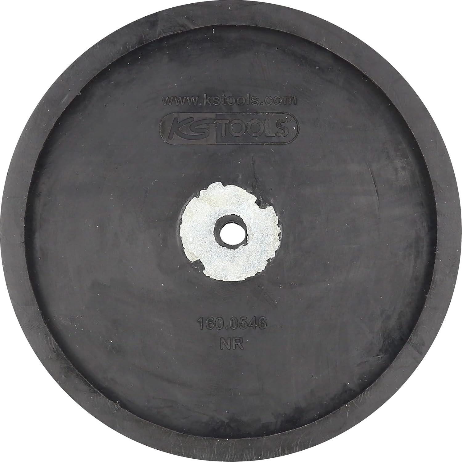  KS TOOLS 160.0546 Plateau En Caoutchouc 38 Pour Ponts élévateurs Herrmann, Ø 130 Mm (Lot De 2)