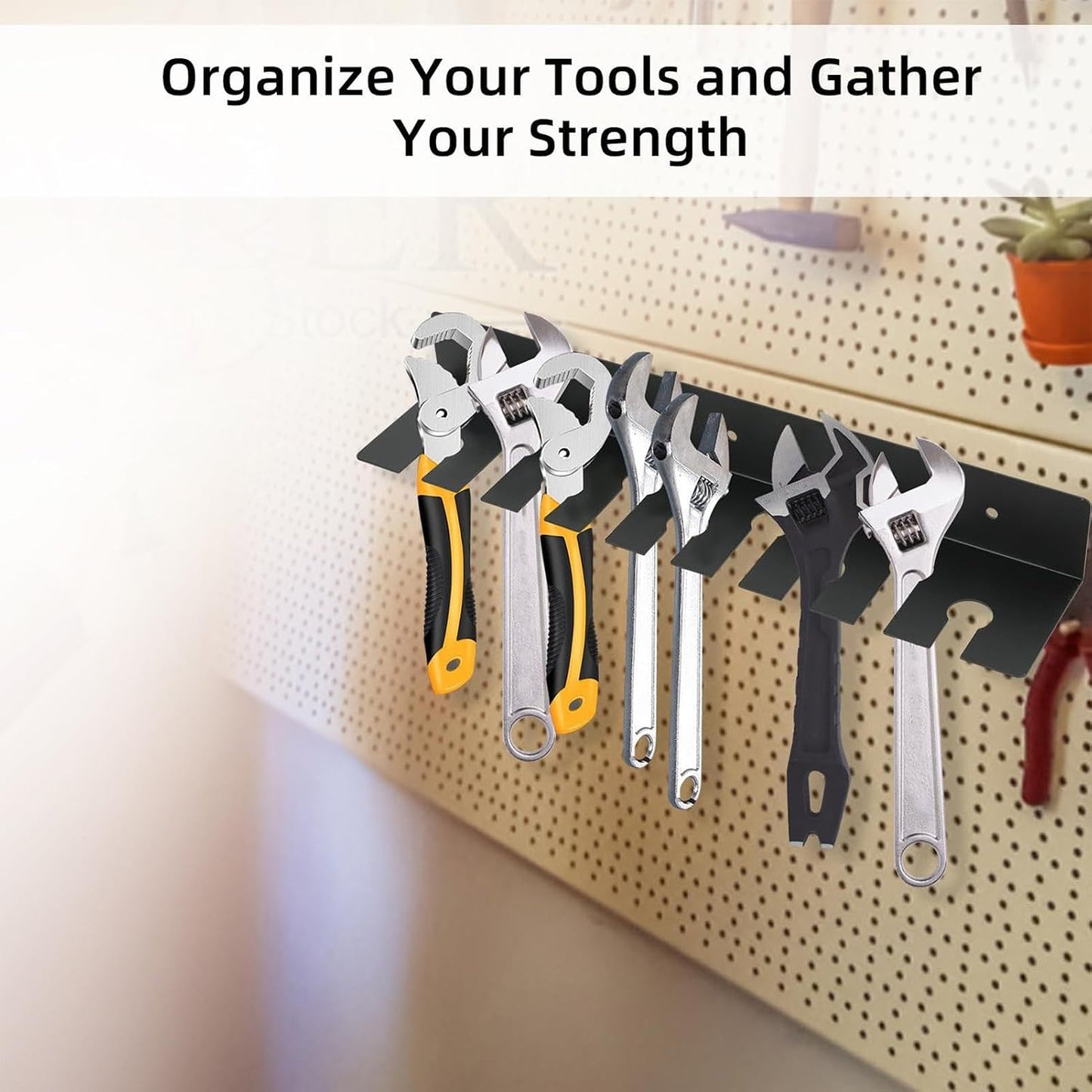  Organisateurs De Porte-clés, Support De Rangement Pour Clés - Organisateur D'outils De Tournevis Mural - Organisateur D'outils De Tournevis Robuste, Support De Pinces à Barre Pour établi à La Maison