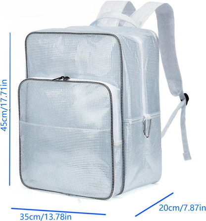  Sac à Outils En PVC étanche à La Poussière 45,7 Cm Pour Transport électrostatique Pour équipement Sensible Transparent