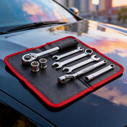  Tapis à Outils Magnétique - Organisateur De Pièces Avec Aimants,Tapis De Travail Magnétique | Pour Garage Maison Voiture Auto Bricolage Électronique Clés Tournevis Boulons