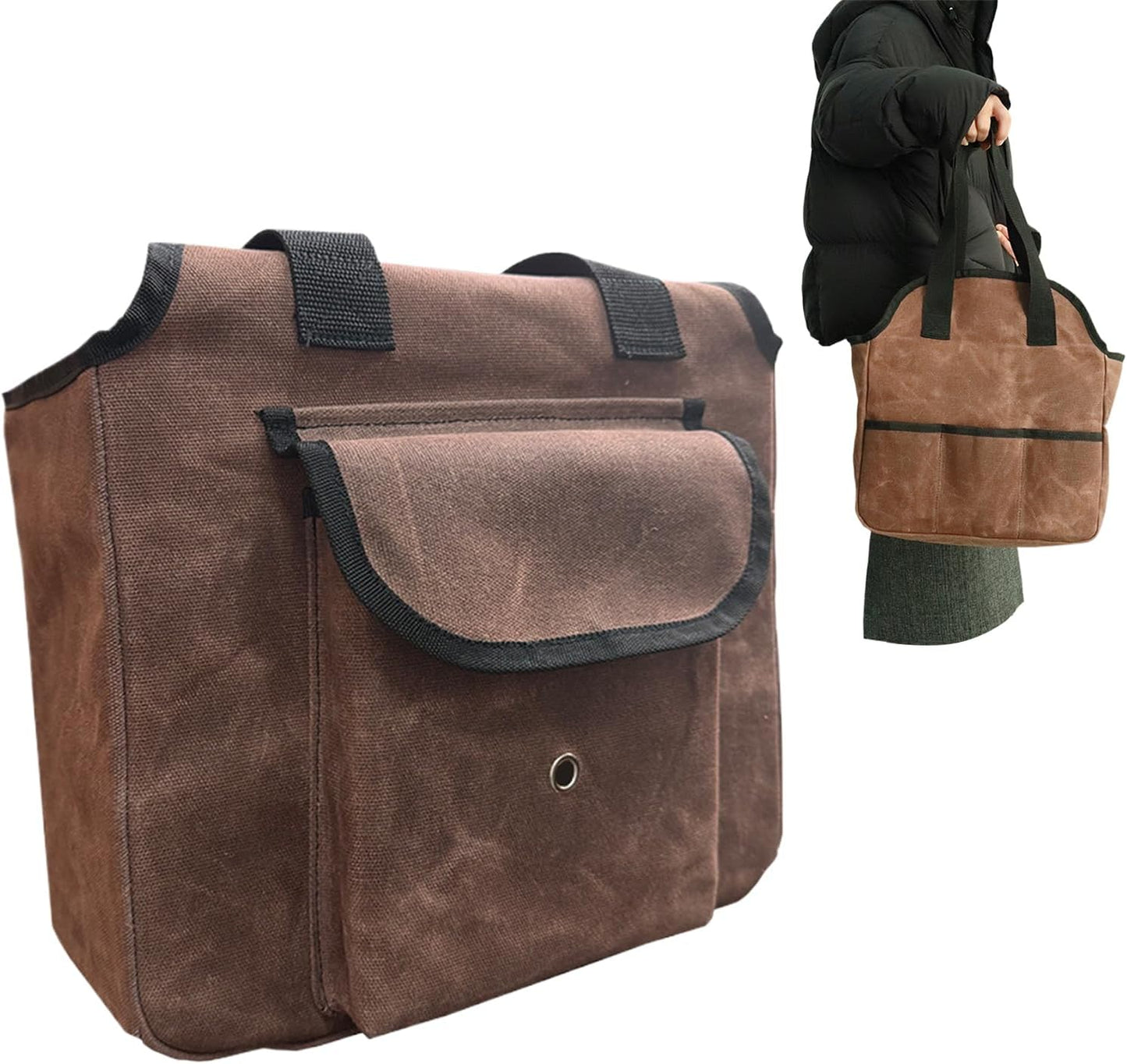  Sac De Jardin, Sac De Transport Avec Poignée Renforcée Et Plusieurs Poches, Organisateur D'outils De Jardin, Pour Débutants, Amateurs, Paysagistes, Hommes Et Femmes, Jardinage En Plein Air