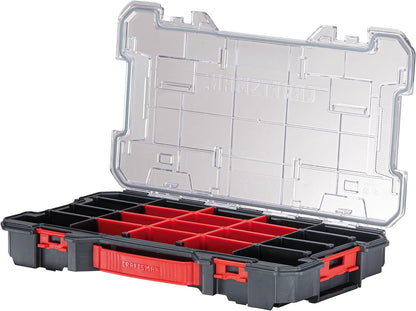  Craftsman Versastack CMST17828 Organiseur En Plastique Pour Petites Pièces 20 Compartiments, Rangement
