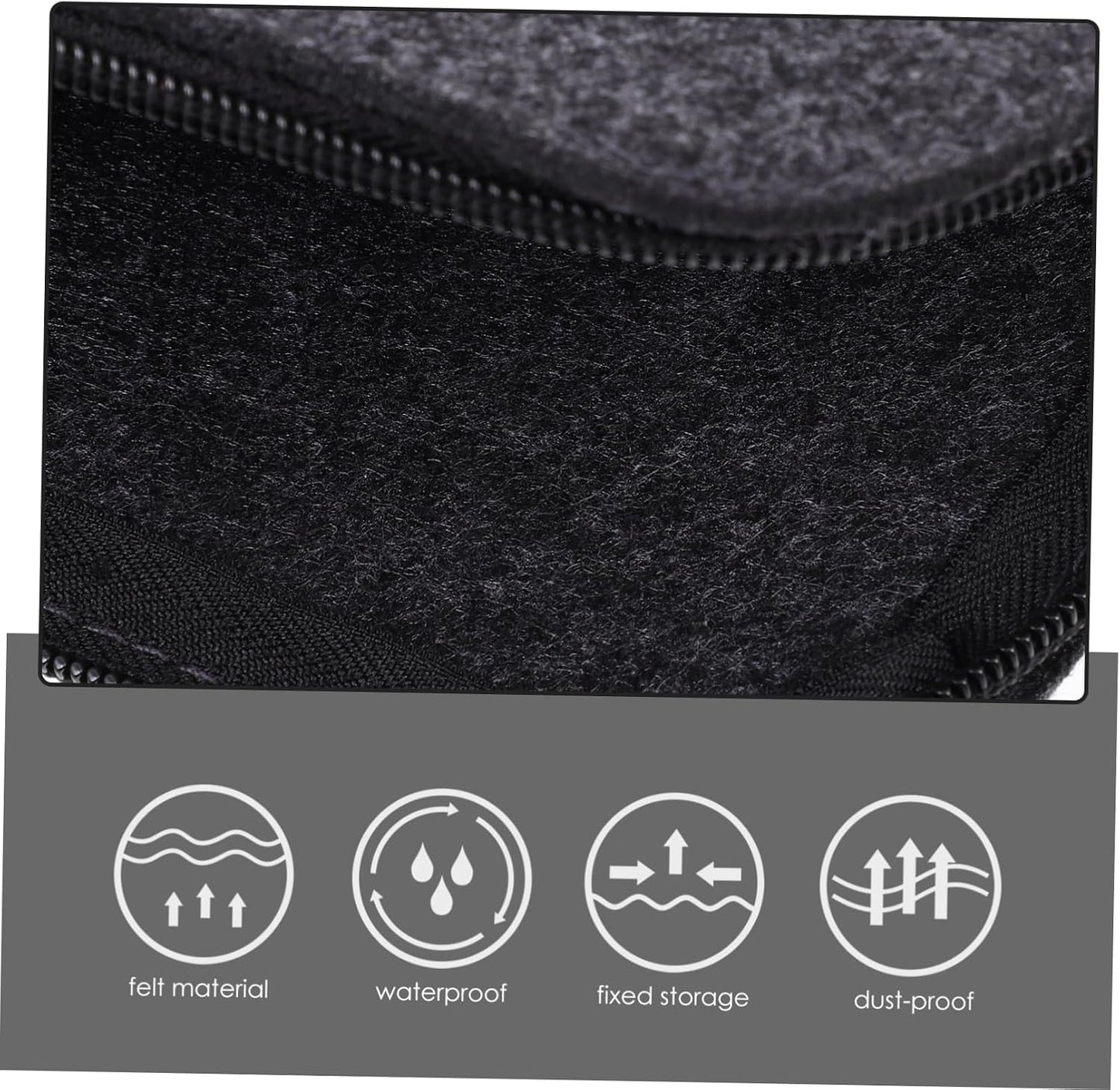  NUOBESTY 2 Pièces De Rangement Organisateur D'Outils En Pochette D'Organisation D'Outils En Argile Organisateur Sacs À Outils En Argile À Outils Multifonction À