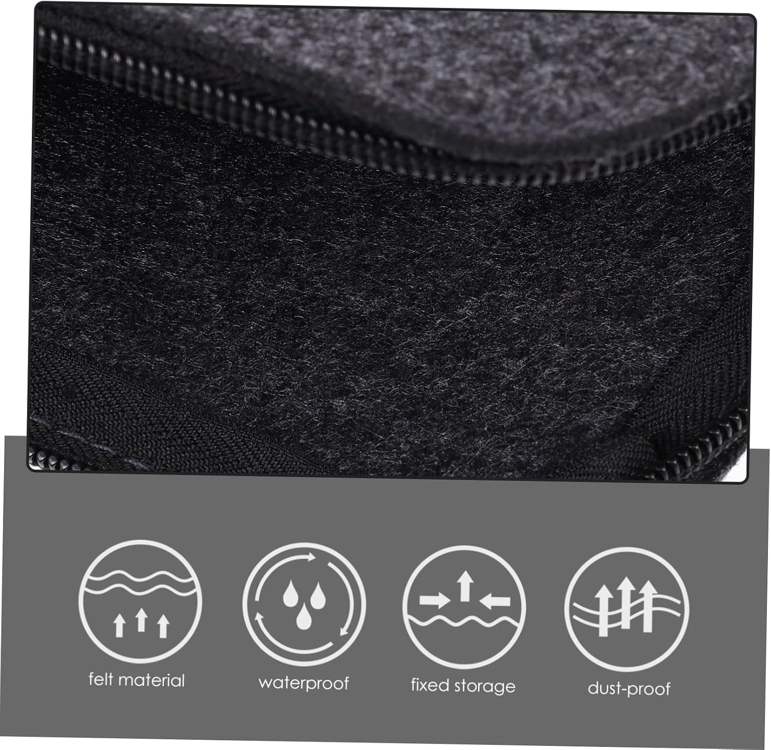  NUOBESTY 2 Pièces De Rangement Organisateur D'Outils En Pochette D'Organisation D'Outils En Argile Organisateur Sacs À Outils En Argile À Outils Multifonction À