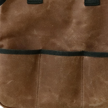 GENERIC Sac à Outils, Organiseur De 473,6 G En Toile Cirée De Grande Capacité | Pochette à Outils – Pour Papa, Homme, Fleuriste, Atelier, Camion, Voiture, Moto, Clé De Projet, Menuiserie