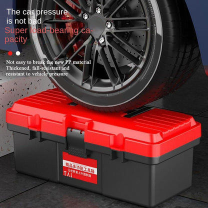  Boîte À Outils Portable, Portable Compacte À Accès Facile Avec Poignée Robuste, Boîte De Rangement D'outils Domestique, Pour Voiture Maison Atelier Garage Voyage Déplacement