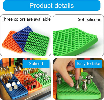  Mises à Niveau - Mandrins De Réparation De Bosses - Organiseur De Rechange En Silicone - Rangement Pour Têtes D'outils - Accessoires - Organisateurs De Mandrins