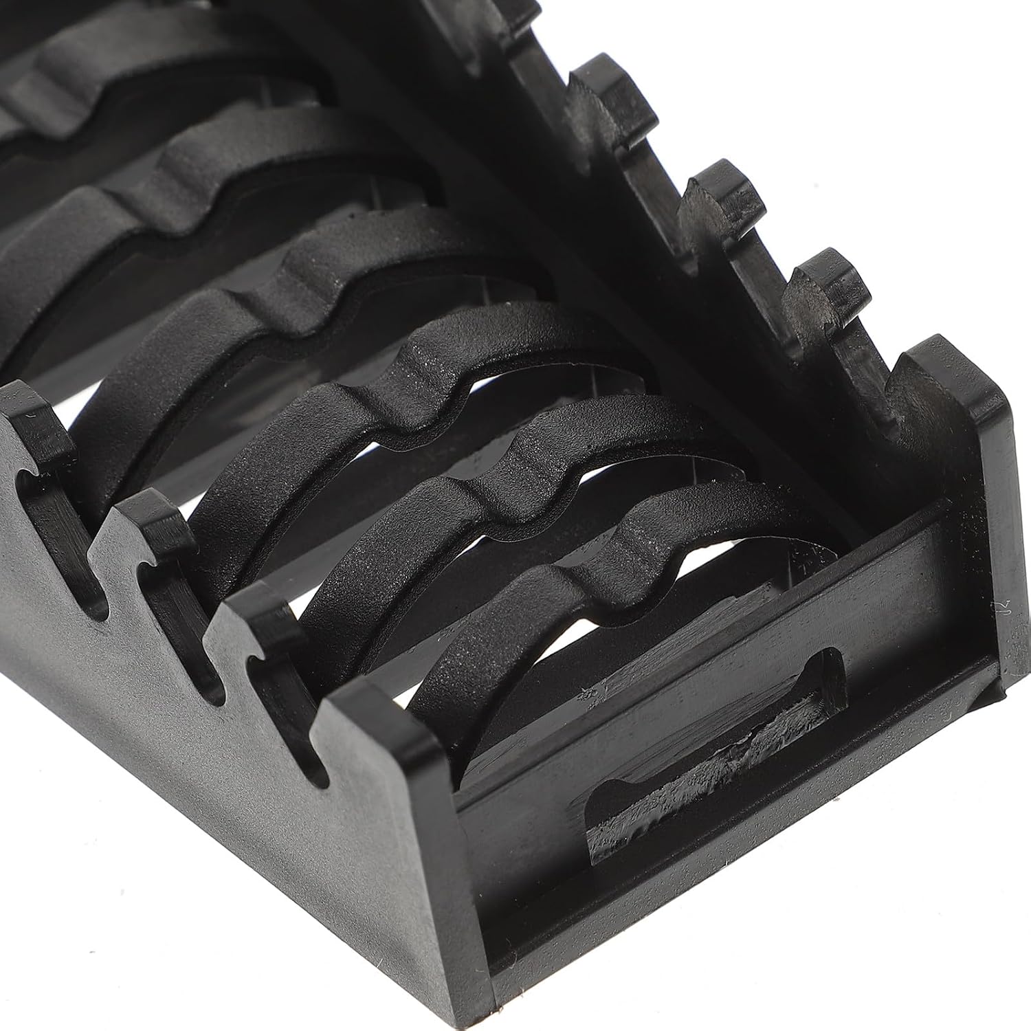  Healvian Support Porte-Outils à Clé à Cliquet, Organiseur De Clés Mixtes 12 Emplacements, Rangement Mural En Plastique, Pour Atelier Et Bureau
