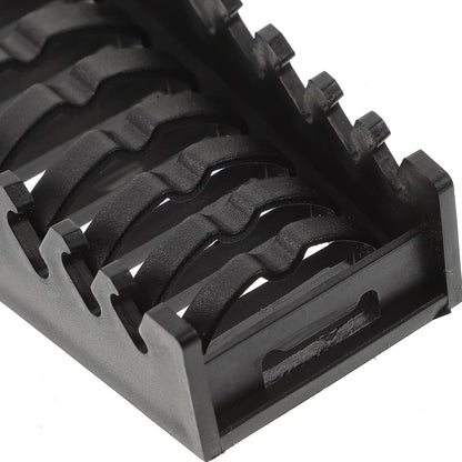  Healvian Support Porte-Outils à Clé à Cliquet, Organiseur De Clés Mixtes 12 Emplacements, Rangement Mural En Plastique, Pour Atelier Et Bureau