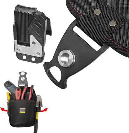  Pochette À Outils Électricien | Organisateur À Lâcher Rapide Sac Outillage,Porte-Outils Maison Bricolage Réparation Électrique Plomberie Maintenance Machinerie