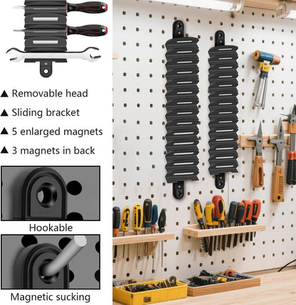  Organiseur De Clés à Outils | Plateau De Rangement Pour Clés | Boîte à Outils Polyvalente Gadget Accessoires Support De Montage Pour Les Amateurs Débutants Professionnels