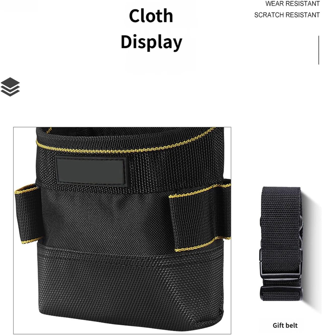  Porte-outils Polyvalent Robuste Avec Ceinture Amovible Et Aimants Puissants, Sac Multifonction, Sac D'utilisation, Rangement De Travail, Projets De Bricolage, Rangement, Atelier, Organisation