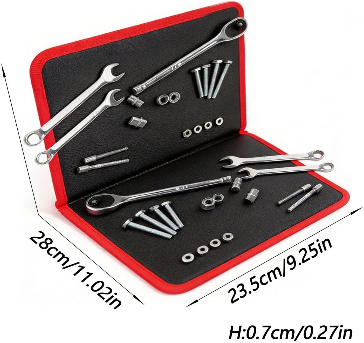  Tapis à Outils Magnétique - Organisateur De Pièces Avec Aimants,Tapis De Travail Magnétique | Pour Garage Maison Voiture Auto Bricolage Électronique Clés Tournevis Boulons