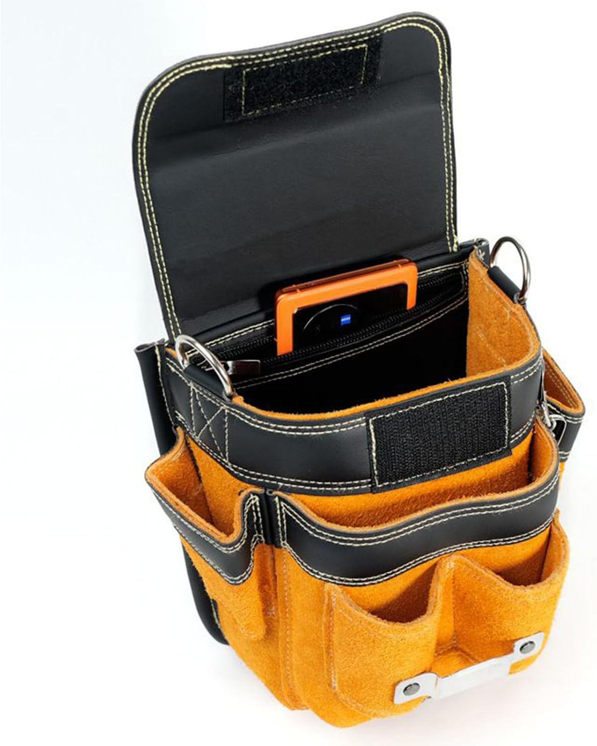  Générique Pochette De Ceinture À Outils | Banane Imperméable à Poches Multiples,avec Bretelle Amovible Et Ceinture Porte-Outil - Pour Les Travaux De Construction, D'Électricité, De Maintenance, De